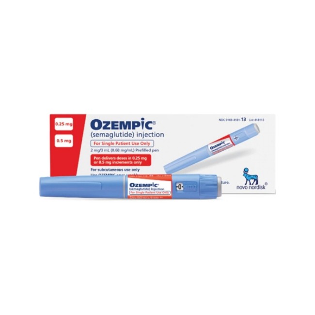 Ozempic Brand Name  Semaglutide  Inj  25Mg 1X1 5Ml