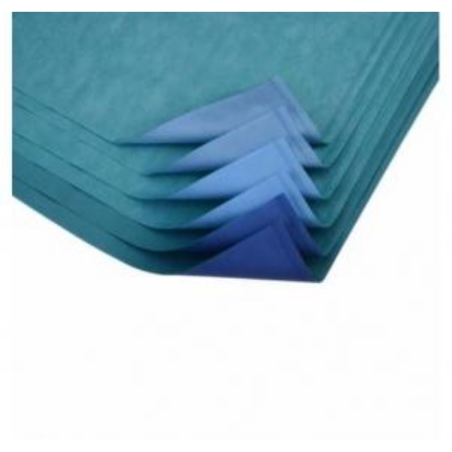 Two Color Dual Layer Sterilization Wrap   Ch100   24  X 24 