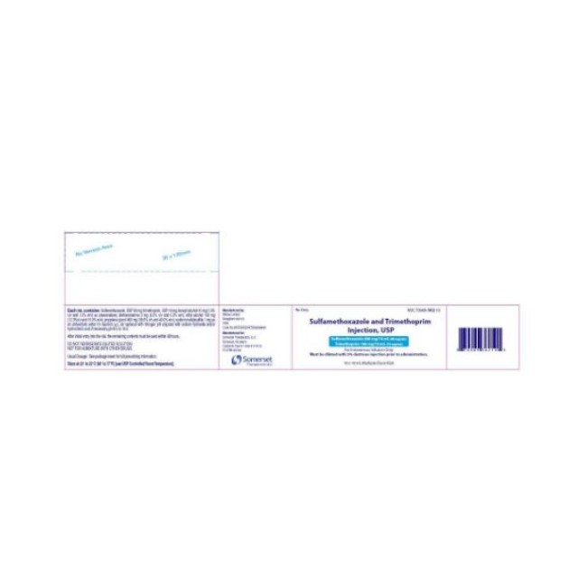 Bactrim Sulfamethoxazole   Trimethorpim Injection   80Mg   Ml   16Mg   Ml   10Ml Amber Vial   10Ml X 10