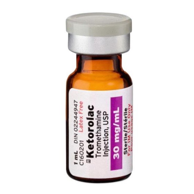Ketorolac Tromethamine Injection   60 Mg 2 Ml   Single Dose Vial