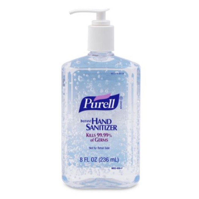 Purell Advanced Hand Sanitizer Gel   8 Oz  Pump Bottle