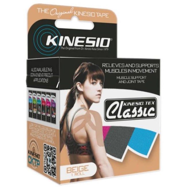 Kinesio Tex Classic Tape   2  X 4 37 Yd   Beige