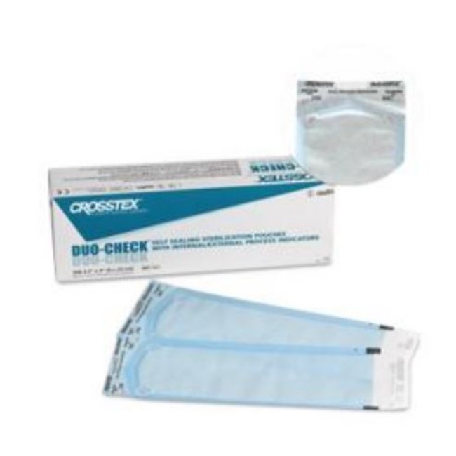 Duo Check Self Seal Sterilization Pouch   7 5  X 13 