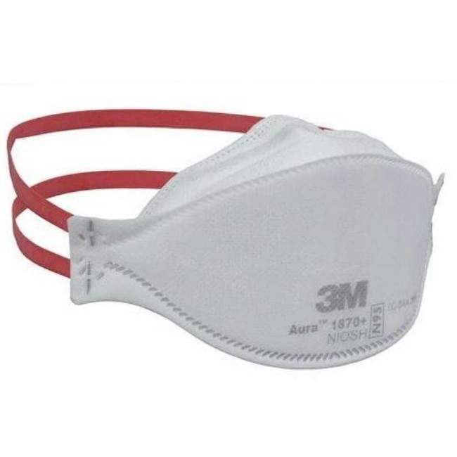 3M Aura Health Care Particulate Respirator And Surgical Mask    N95