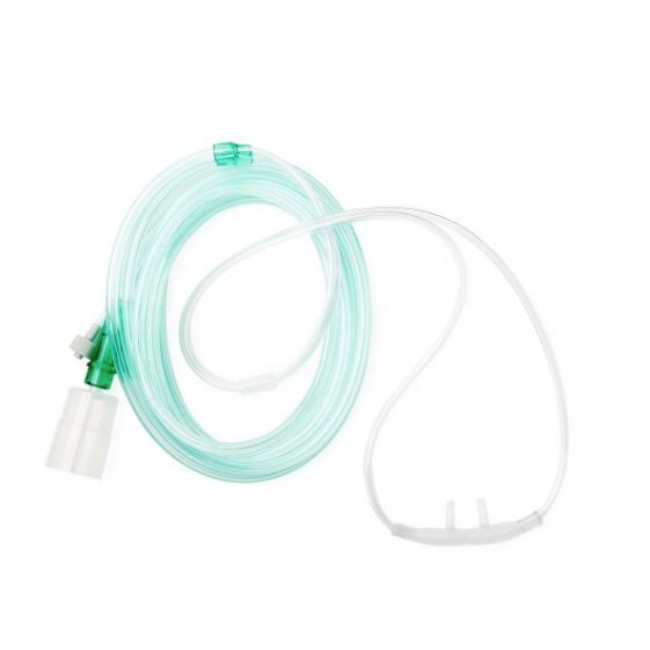 Supersoft Oxygen Cannula With Standard Connector, Adult, 4' Tubing ...