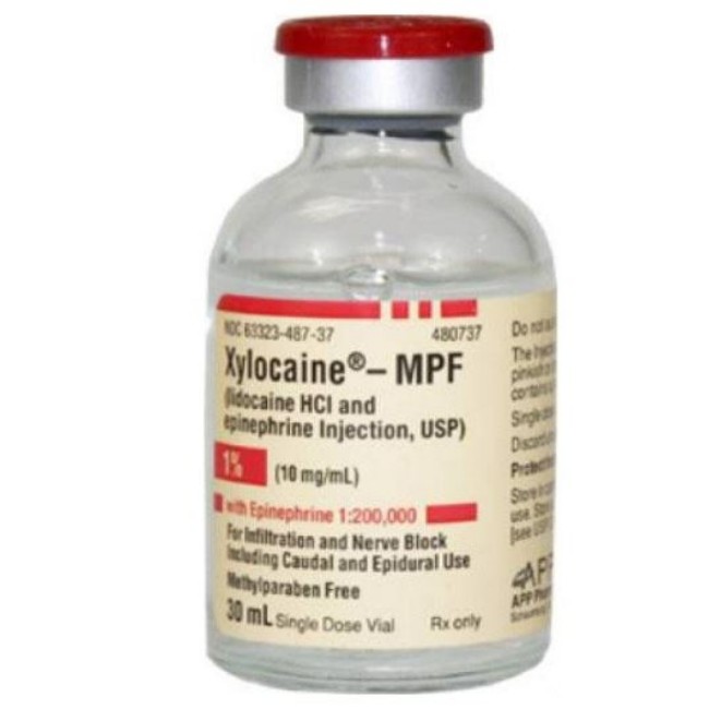 Xylocaine Mpf1  Epi 1 200Ksingle Dose Vial   25 X 10Ml