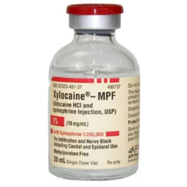 Xylocaine Mpf 2  Epi1 200000Single Dose Vial   25 X 10Ml