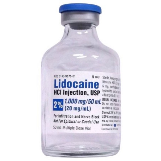 Lidocaine Hydrochloride Injection   Usp Preservative Free  Flip Top Vial  2   Will Not Ship Until November 2022 Subject To Change 