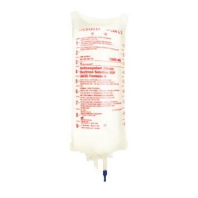 Solutions  Citrate Dextrose Anticoagulant Iv Solution   1  000 Ml In Flexible Plastic Bag