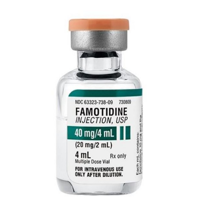 Famotidine Injection   Multiple Dose Vial   10 Mg   Ml   10 X 4 Ml