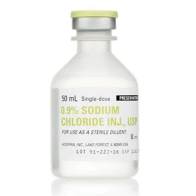 Sodium Chloride 0 9  Sdv 50Ml
