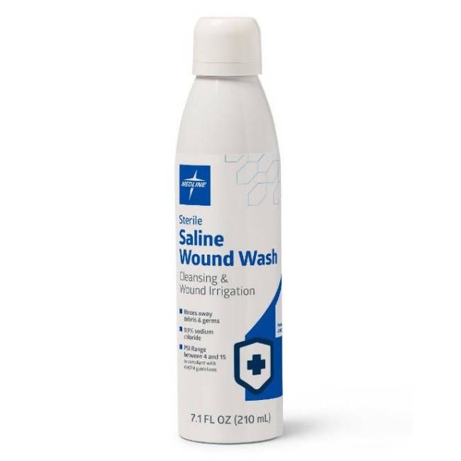 Medline 7 1 Oz  Sterile Saline Wound Wash Spray Can