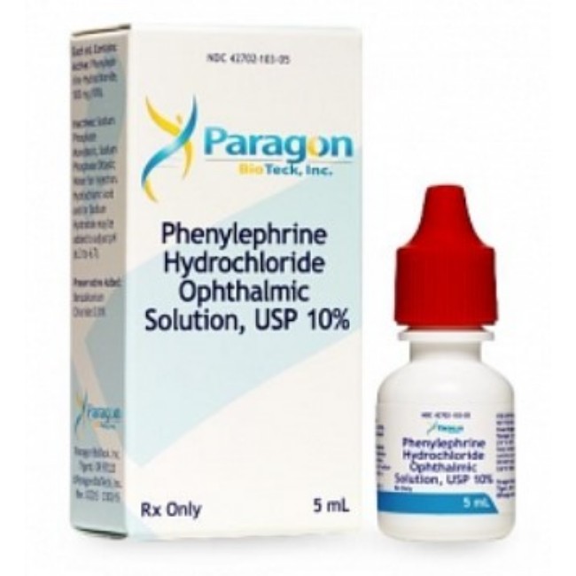 Phenylephrine Hcl 10  Ophthalmic Solution   5 Ml