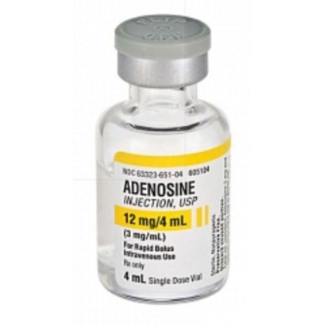 Adenosine   3 Mg   Ml Single Dose Vial   10 X 4 Ml