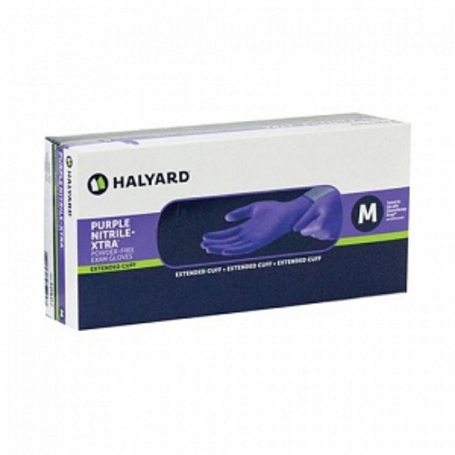 Glove   Exam Safeskin Nitrile Purple Pf Texture Lg