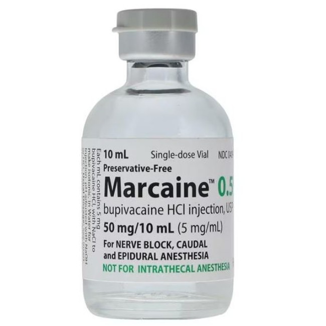 Marcaine  5  10Ml Pf Sdv