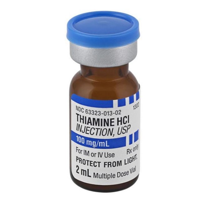 Thiamine Injection   Multidose Vial   100 Mg   Ml   25 X 2 Ml