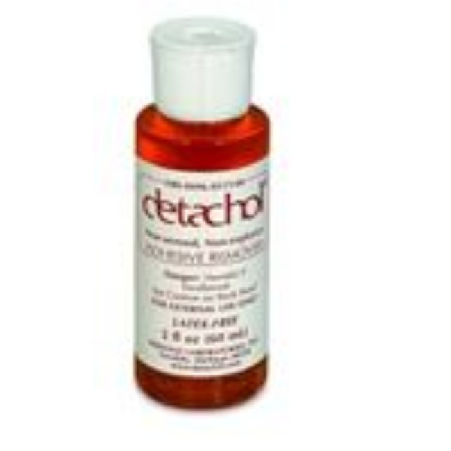 Detachol Adhesive Remover   2 Oz  Bottle Hydroxide