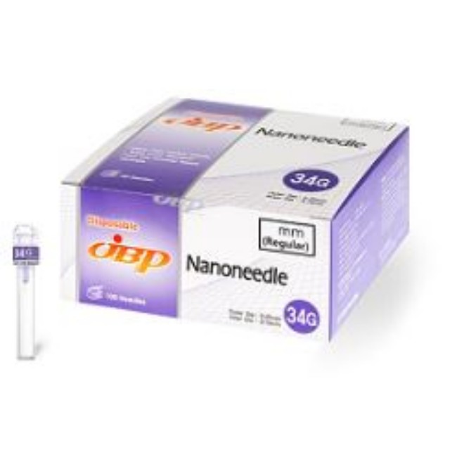 Nanoneedles   34G   8Mm   Utw   Capsule Pack