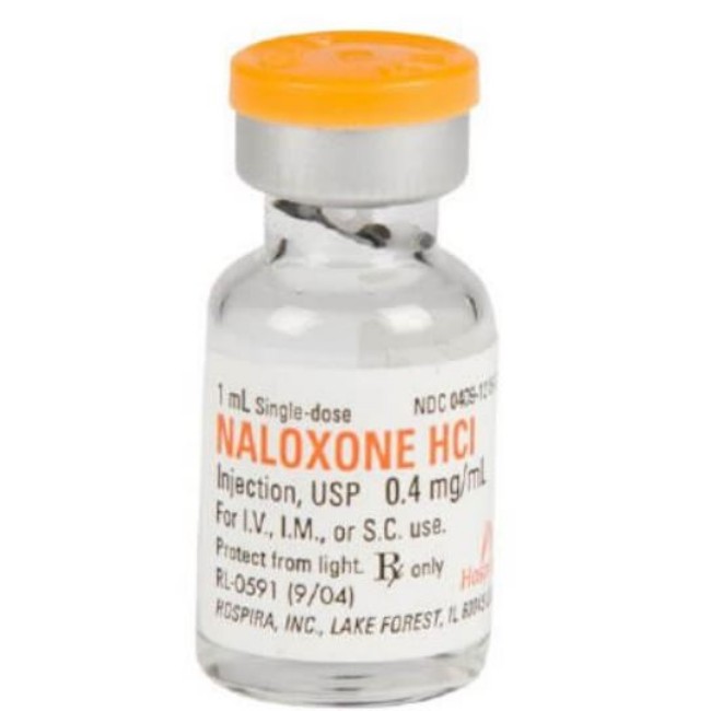 Naloxone Hcl   04 Mg   Ml Single Dose Vial   1 Ml