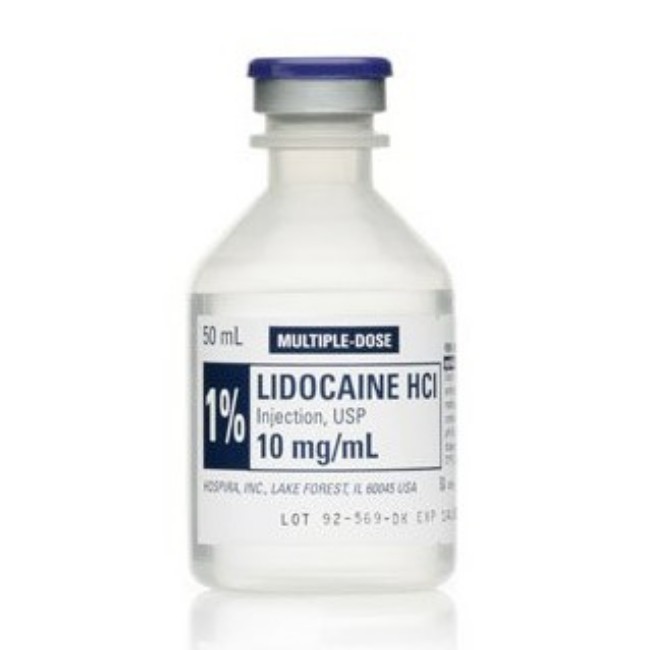 Lidocaine 1  And Epinephrine Injection   100   000 Multidose Vial   25 X 50 Ml