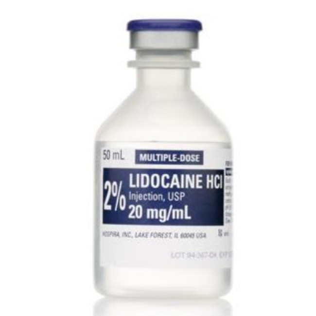 Lidocaine 2  25X50ml