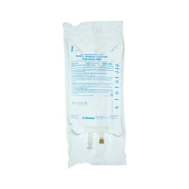 Solution  Dext 5  Nacl  45  500Ml  Inj  Bag