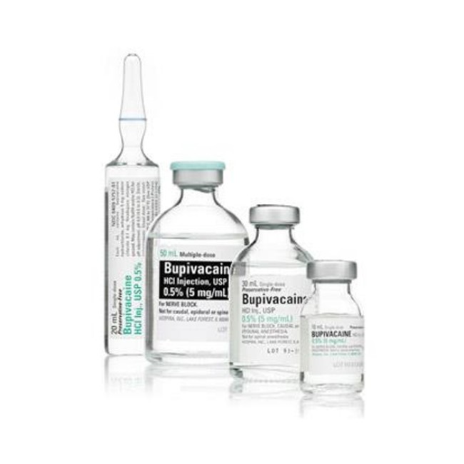 Injections  Bupivacaine Hcl Injection   Prefilled Single Dose Vial   0 75   30 Ml   Preservative Free