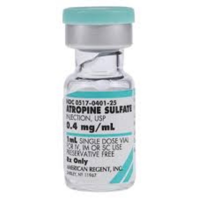 Atropine 0 4Mg Ml 25Bx Sdv