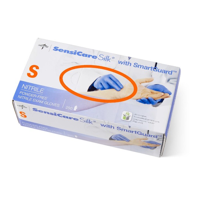 Glove   Exam Silk Nitrile Pf Sm