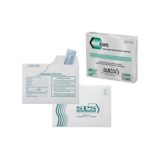 EMS Sterilization Monitoring Service  Test for Chemical Vapor  Steam  Dry Heat a