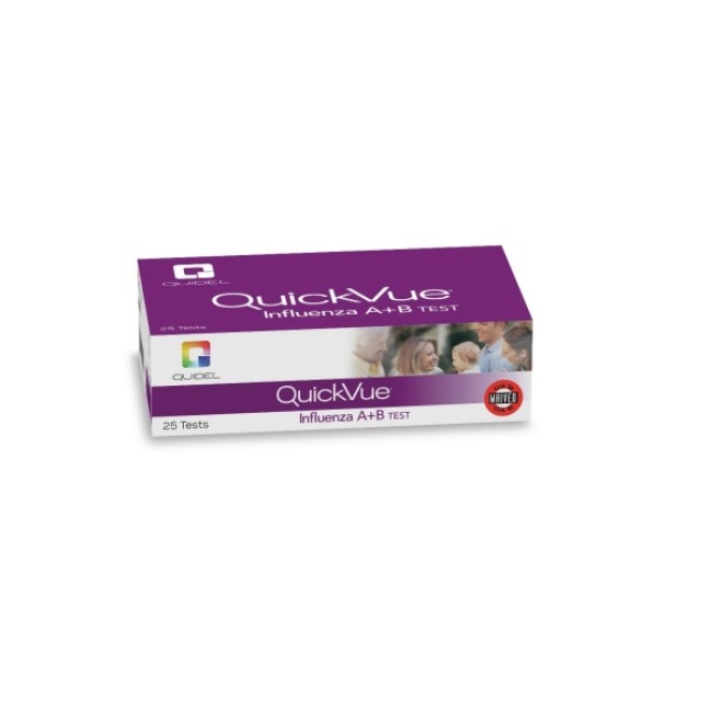 TEST INFLUENZA A   B QUICKVUE 25 BX