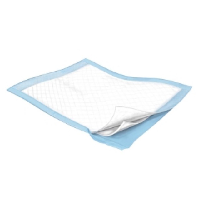 Underpad   Absorbent 3 Ply Fluff Blue 17X24