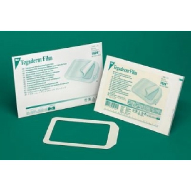 Dressing   Tegaderm Transparent Rectangle Sterile 6X8