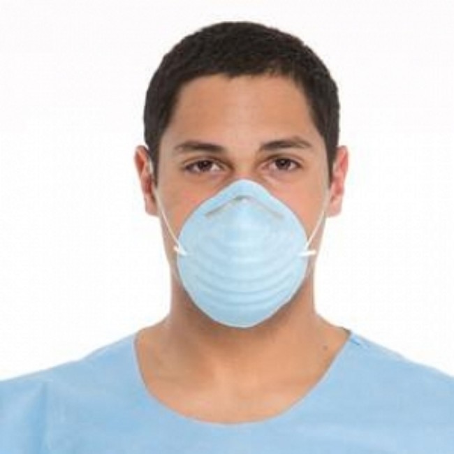 Mask   Face Surgical Cone Blue