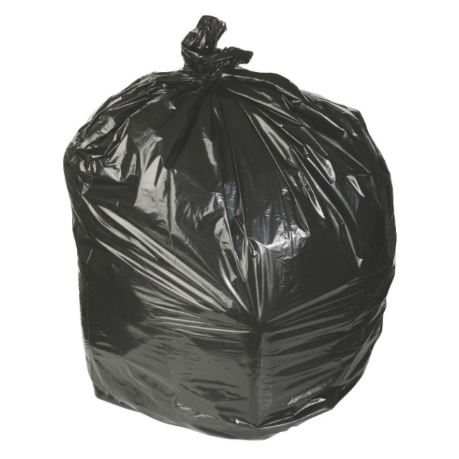 Liner   Trash Bag Black 1 8Mil 40X55 55Gl