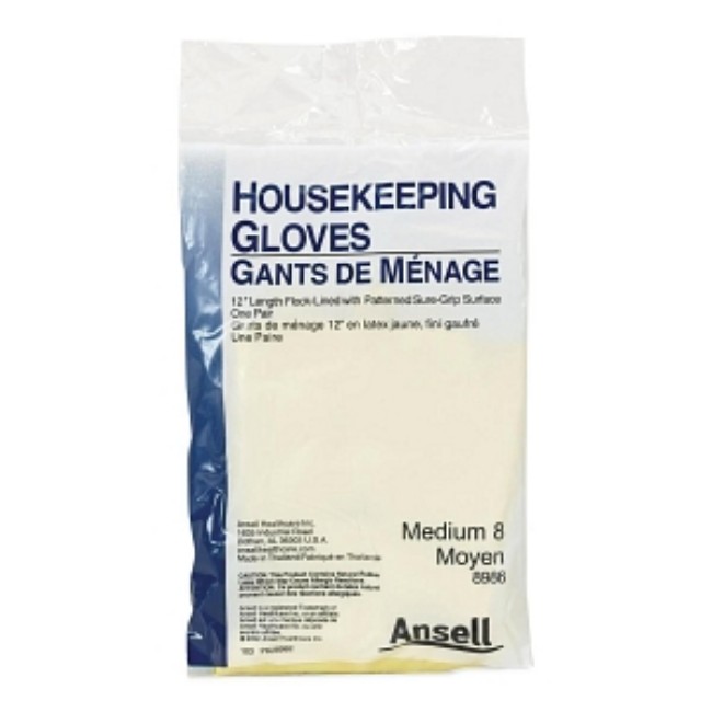 Glove   Utility Chemical Protection Yellow Med