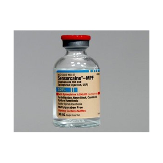 Sensorcaine 75 Epi 30Ml Sdv