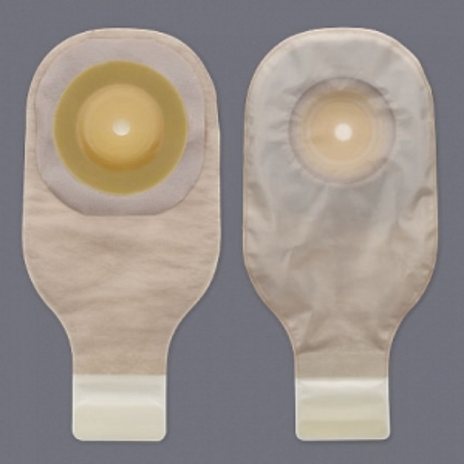 Pouch   Colostomy One Piece System 12 Inch Length 2 Inch Stoma Drainable