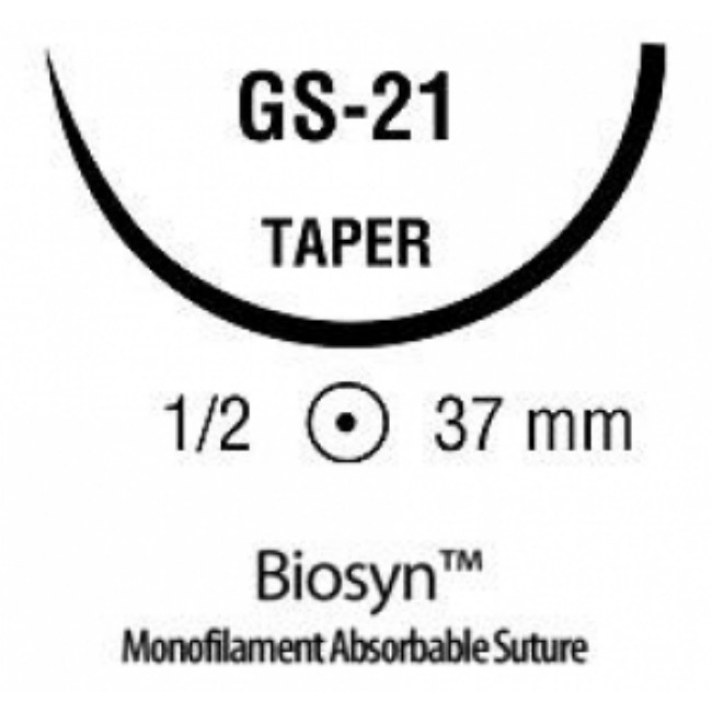 Suture   Biosyn 3 0 Undyed 30 P 12