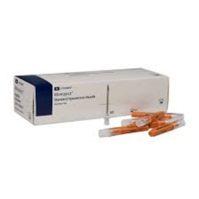 Monoject Rigid Pack Hypodermic Needle With Regular Bevel And Aluminum Hub   Red  