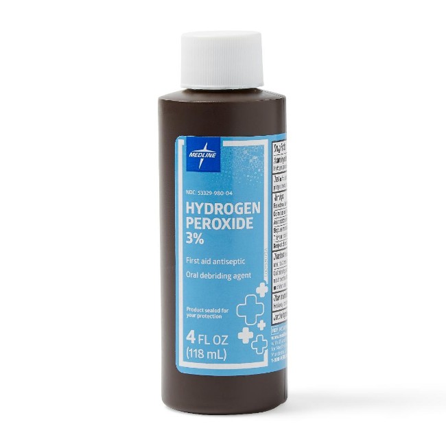 Hydrogen Peroxide   3  4Oz