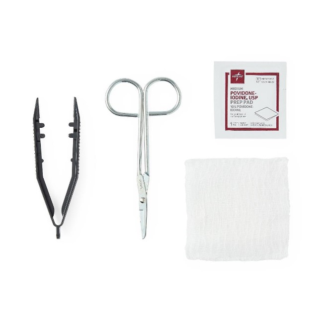Tray  Suture Removal  Metal Scis  Pvp