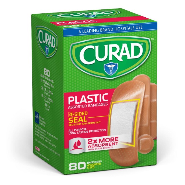 Bandage   Bandaid Curad Assorted Sizes