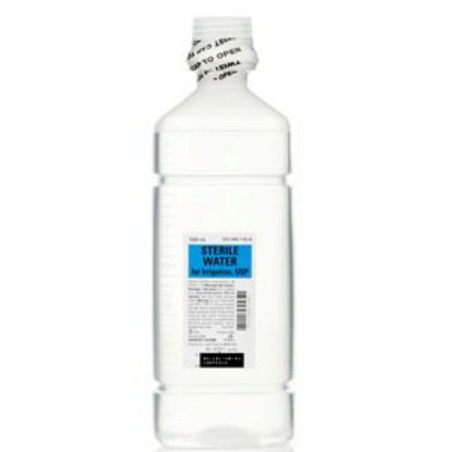 Irrigation Solution  Sterile Water For Irrigation   Usp   1500 Ml Aqualite Plastic Pour Bottle