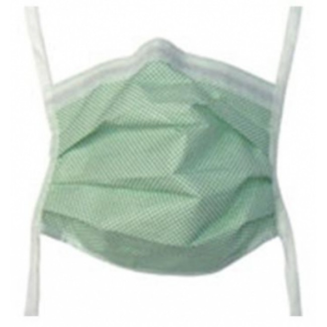 Mask   Face Surgical Fog Shield Pleated With Ties