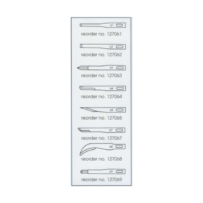 Blades  Surgical Blade   Fine    62