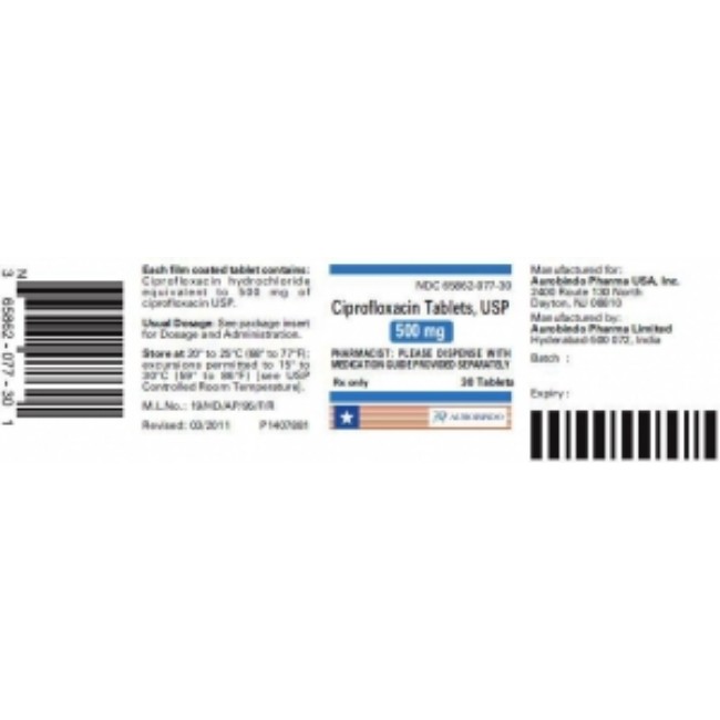 Ciprofloxacin Oral 500Mg Tab