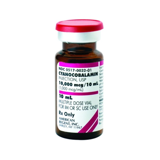 Cyanocobalamin B12 Injection 1000Mcg Ml X 10Ml