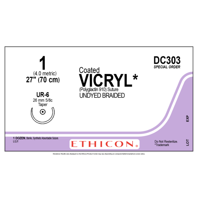 Suture  D Special Vicryl Ur 6 27